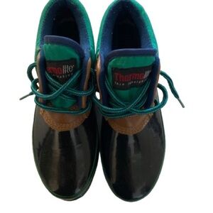 Thermolite Women's Black and Brown Winter Boots